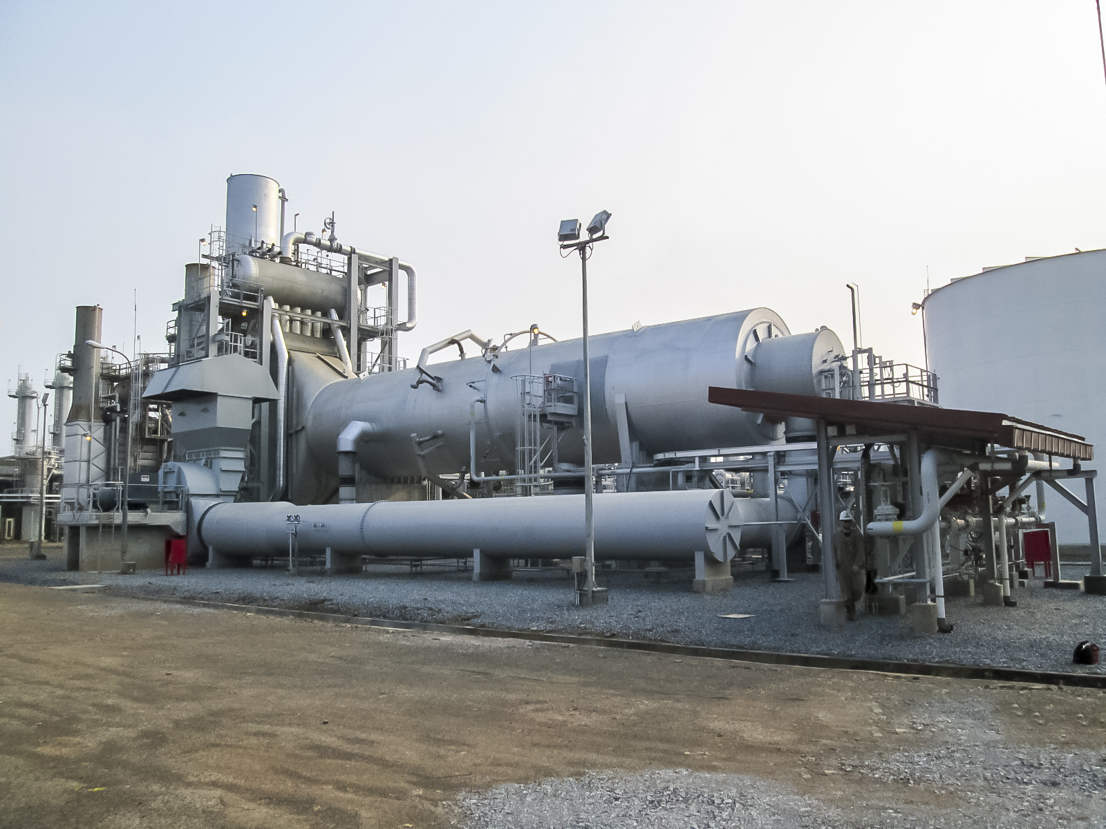 Wide shot of a Specialty Thermal Oxidizer